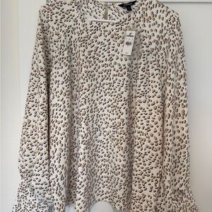NWT! Express Printed Women's Top
